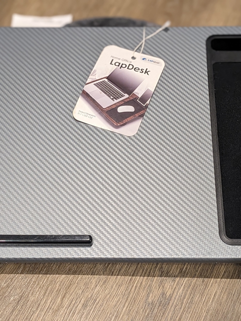 LapGear LapDesk Portable Laptop Tray - Gray
